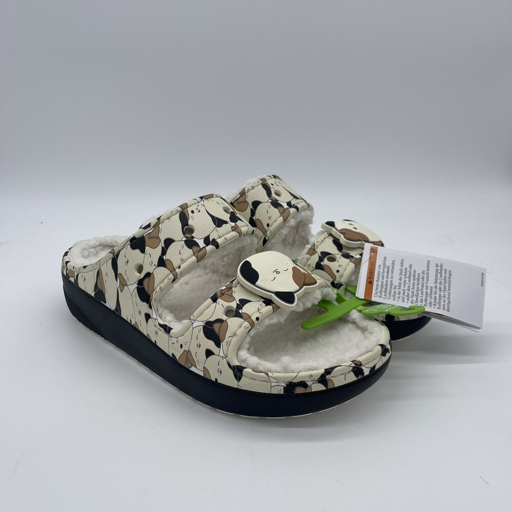 Crocs Squishmallow Cam Cozzzy Sandal Mens 9/ Womens 11 Fleece Lined Slip On NEW
